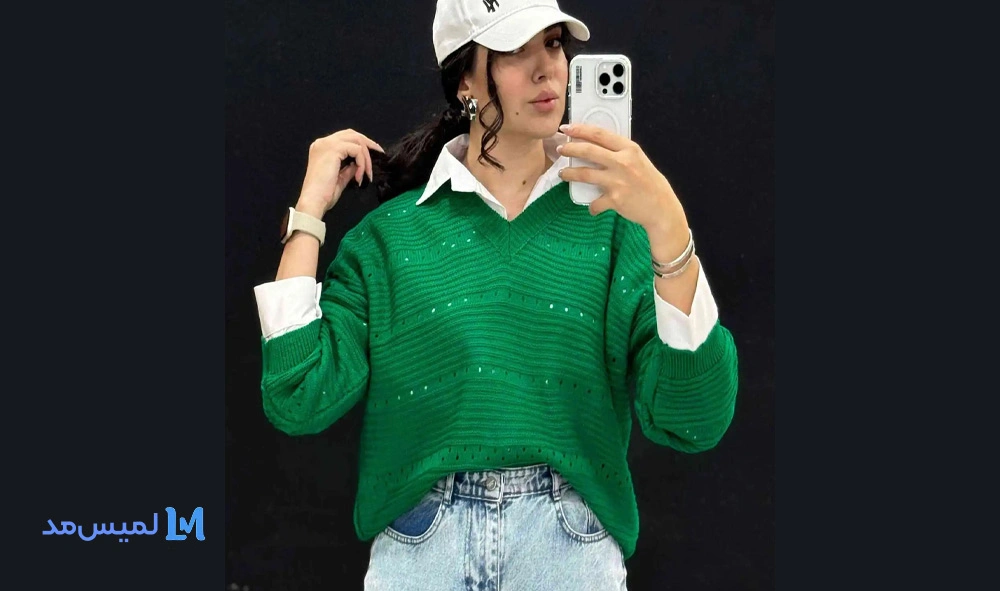 ژاکت یقه هفت